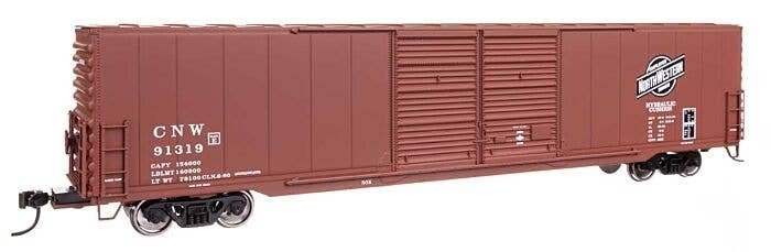 60′ Pullman-Standard Double Door Auto Parts Boxcar - Ready to Run -- Chicago & North Western(TM), HO, WalthersMainline 3403