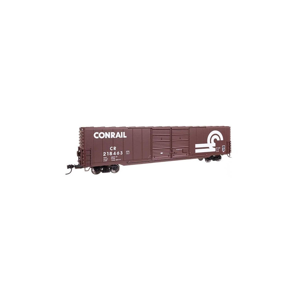 60′ Pullman-Standard Double Door Auto Parts Boxcar - Ready to Run -- Conrail 218463, HO, WalthersMainline 3406