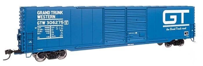 60′ Pullman-Standard Double Door Auto Parts Boxcar - Ready to Run -- Grand Trunk Western 306275, HO, WalthersMainline 3408
