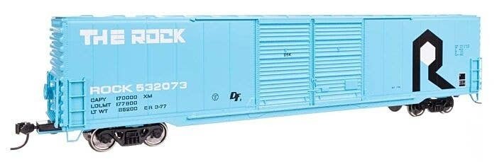 60′ Pullman-Standard Double Door Auto Parts Boxcar - Ready to Run -- Rock Island 532073, HO, WalthersMainline 3413