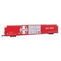 86′ Pullman-Standard Double-Door Hi-Cube Boxcar - Ready to Run -- Santa Fe 36660, HO, WalthersProto 102109