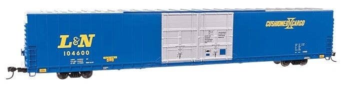 86′ Pullman-Standard Double-Door Hi-Cube Boxcar - Ready to Run -- Louisville & Nashville 104600, HO, WalthersProto 102118