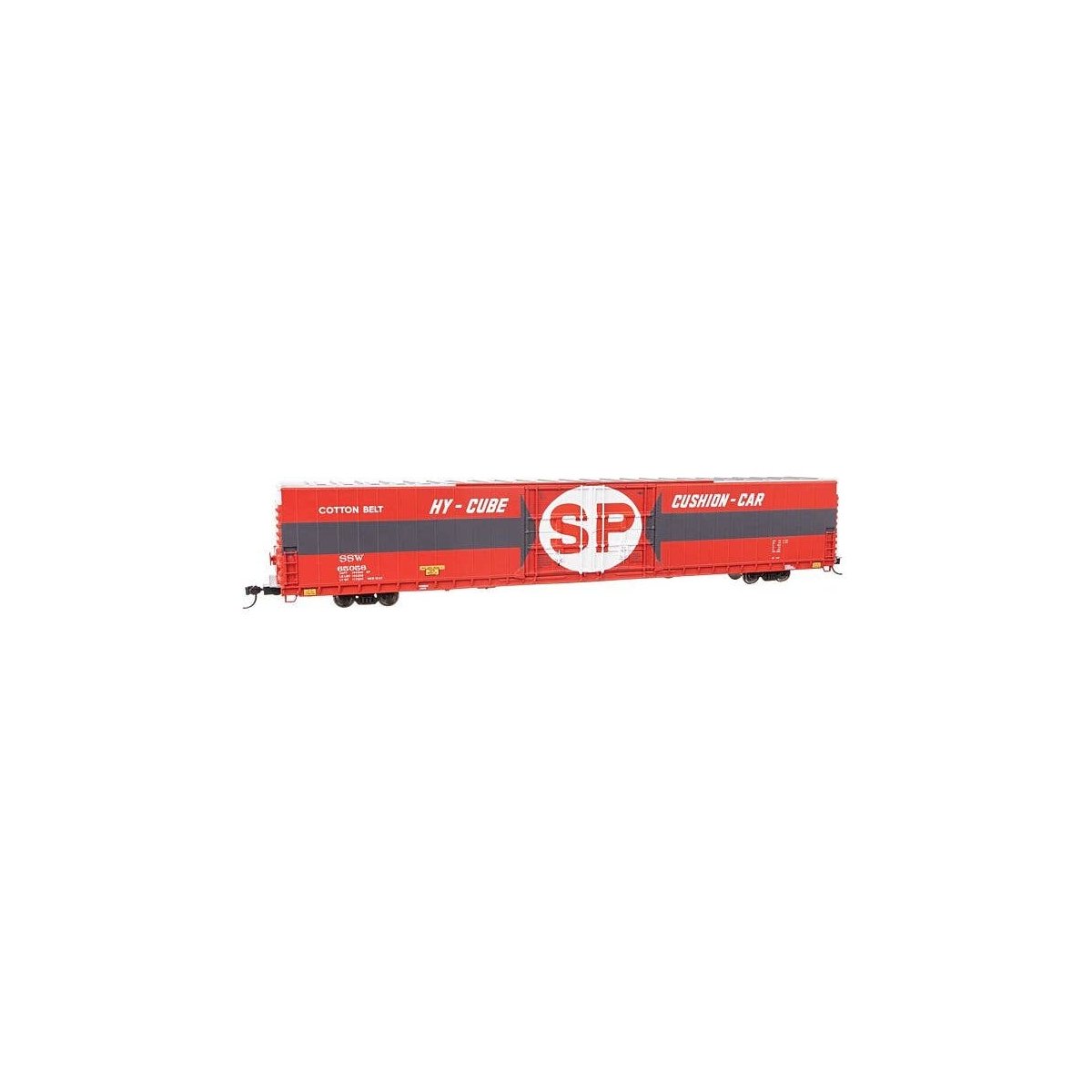 86′ Pullman-Standard Double-Door Hi-Cube Boxcar - Ready to Run -- Southern Pacific(TM)/SSW 65056, HO, WalthersProto 102127