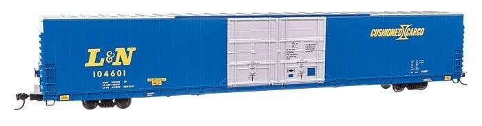 86′ Pullman-Standard Double-Door Hi-Cube Boxcar - Ready to Run -- Louisville & Nashville 104601, HO, WalthersProto 102119