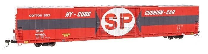 86′ Pullman-Standard Double-Door Hi-Cube Boxcar - Ready to Run -- Southern Pacific(TM)/SSW 65090, HO, WalthersProto 102129