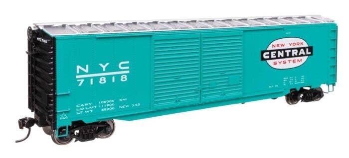 50′ AAR Improved Double-Door Boxcar - Ready to Run -- New York Central 71818, HO, WalthersMainline 46610