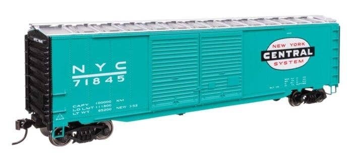 50′ AAR Improved Double-Door Boxcar - Ready to Run -- New York Central 71845, HO, WalthersMainline 46612