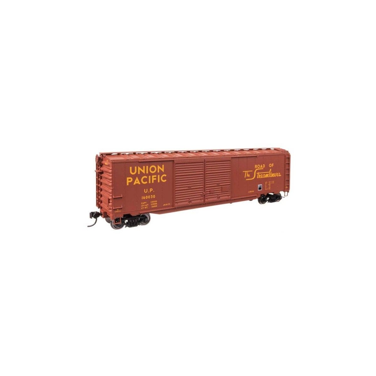 50′ AAR Improved Double-Door Boxcar - Ready to Run -- Union Pacific(R) 160030, HO, WalthersMainline 46616