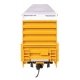 60′ High Cube Plate F Horizontal Post Boxcar - Ready to Run -- TTX TBOX 630401 (yellow, black, H, HO, WalthersMainline 3120
