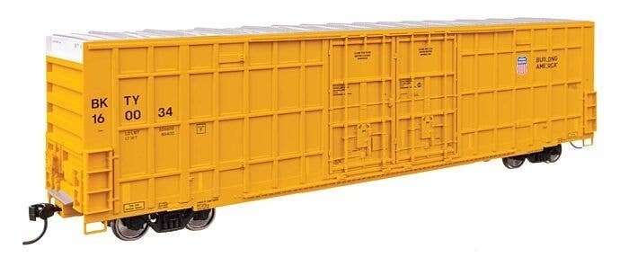 60′ High Cube Plate F Horizontal Post Boxcar - Ready to Run -- Union Pacific(R) BKTY 160034, HO, WalthersMainline 3123