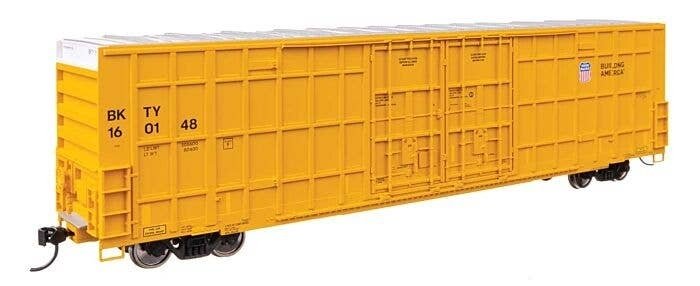 60′ High Cube Plate F Horizontal Post Boxcar - Ready to Run -- Union Pacific(R) BKTY 160148, HO, WalthersMainline 3124
