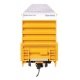 60′ High Cube Plate F Horizontal Post Boxcar - Ready to Run -- TTX TBOX 664008 (yellow, black, S, HO, WalthersMainline 3113