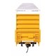 60′ High Cube Plate F Horizontal Post Boxcar - Ready to Run -- TTX TBOX 630053 (yellow, black, H, HO, WalthersMainline 3117