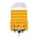 60′ High Cube Plate F Horizontal Post Boxcar - Ready to Run -- TTX TBOX 630107 (yellow, black, H, HO, WalthersMainline 3118