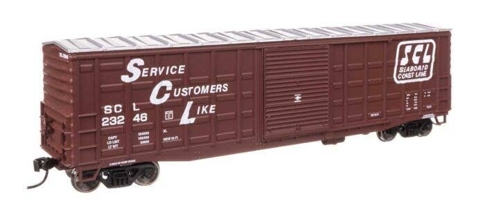 50′ Waffle Side Boxcar - Ready To Run -- Seaboard Coast Line 23246 (Youngstown Door), HO, WalthersMainline 46720