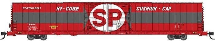 Pullman-Standard 86′ Auto Parts Double-Door Boxcar - Ready to Run -- Cotton Belt SSW 65070 (As-Deli, N, Bluford Shops 86757