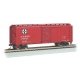 Steam-Era 40′ Steel Boxcar - Ready to Run - Silver Series(R) -- Santa Fe 136023 (Boxcar Red,, HO, Bachmann Industries 15016