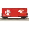 40′ Steel Hi-Cube, Sliding-Door Boxcar - Ready-to-Run -- Atchison, Topeka & Santa Fe 14044 (, HO, Bachmann Industries 18202