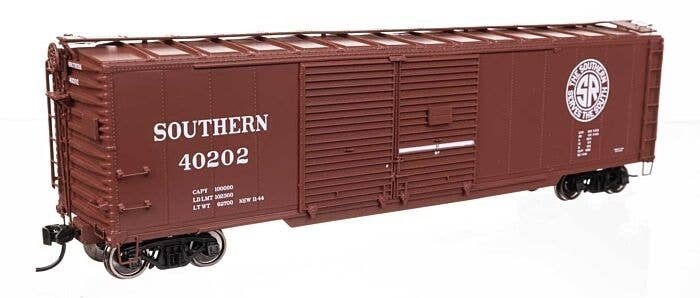 50′ AAR Double-Door Boxcar - Ready to Run -- Southern Railway 40202, HO, WalthersProto 101682