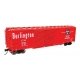 50′ AAR Double-Door Boxcar - Ready to Run -- Chicago, Burlington & Quincy 48566, HO, WalthersProto 101674