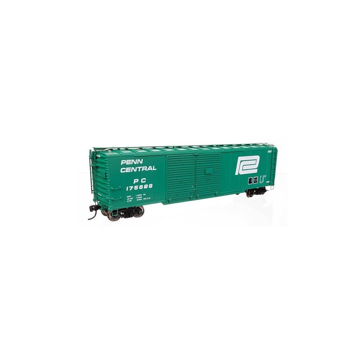50′ AAR Double-Door Boxcar - Ready to Run -- Penn Central 175689, HO, WalthersProto 101681