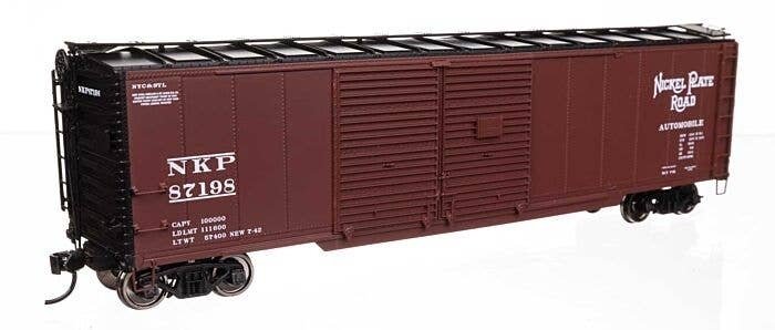 50′ AAR Double-Door Boxcar - Ready to Run -- Nickle Plate Road 87198, HO, WalthersProto 101678