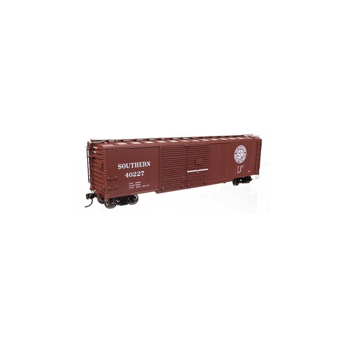 50′ AAR Double-Door Boxcar - Ready to Run -- Southern Railway 40227, HO, WalthersProto 101683