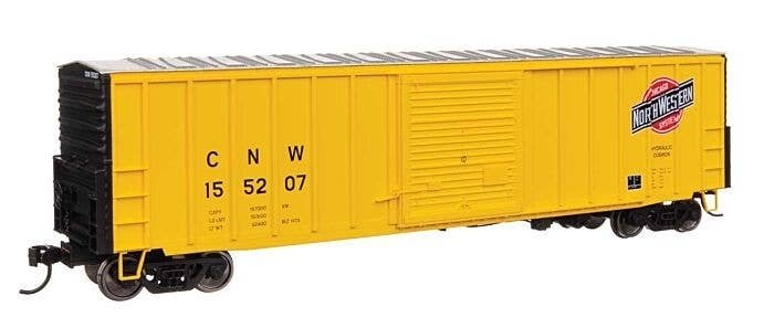 50′ ACF Exterior Post Dreadnaught End Plate B Boxcar - Ready to Run -- Chicago & North Western(, HO, WalthersMainline 46031