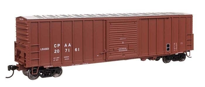 50′ ACF Exterior Post Dreadnaught End Plate B Boxcar - Ready to Run -- Canadian Pacific 207161, HO, WalthersMainline 46036