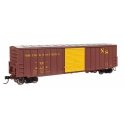 50′ ACF Exterior Post Dreadnaught End Plate B Boxcar - Ready to Run -- Norfolk Southern 2167, HO, WalthersMainline 46047