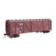 40′ ARA Single Sheathed Boxcar with Dreadnaught Ends - Ready to Run -- Santa Fe 125909, HO, WalthersMainline 40351