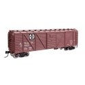 40′ ARA Single Sheathed Boxcar with Dreadnaught Ends - Ready to Run -- Santa Fe 125928, HO, WalthersMainline 40352