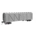 40′ ARA Single Sheathed Boxcar with Dreadnaught Ends - Ready to Run -- Undecorated, HO, WalthersMainline 40350