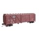 40′ ARA Single Sheathed Boxcar with Dreadnaught Ends - Ready to Run -- Santa Fe 125976, HO, WalthersMainline 40354