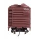 40′ ARA Single Sheathed Boxcar with Dreadnaught Ends - Ready to Run -- Santa Fe 125976, HO, WalthersMainline 40354