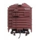 40′ ARA Single Sheathed Boxcar with Dreadnaught Ends - Ready to Run -- Santa Fe 125944, HO, WalthersMainline 40353