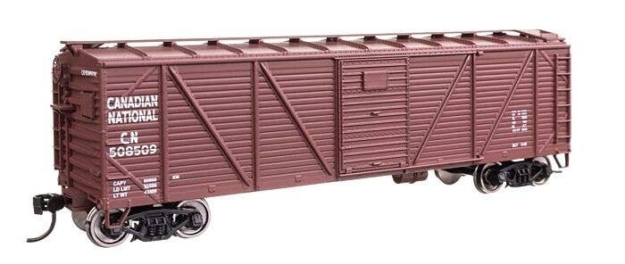 40′ ARA Single Sheathed Boxcar with Dreadnaught Ends - Ready to Run -- Canadian National 508509, HO, WalthersMainline 40355