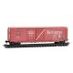 50′ Plug & Sliding Door Boxcar No Roofwalk - Ready to Run -- Chicago, Burlington & Quincy 500, N, Micro Trains Line 7600180