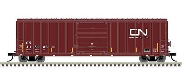 Berwick 50′ Boxcar - Ready to Run - Master(R) -- Canadian National 418026 (Boxcar Re, HO, Atlas Model Railroad Co. 20006987