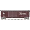 Postwar 50′ Double-Door Boxcar - Ready to Run - Master(R) -- Santa Fe 8593 (Boxcar R, HO, Atlas Model Railroad Co. 20006592