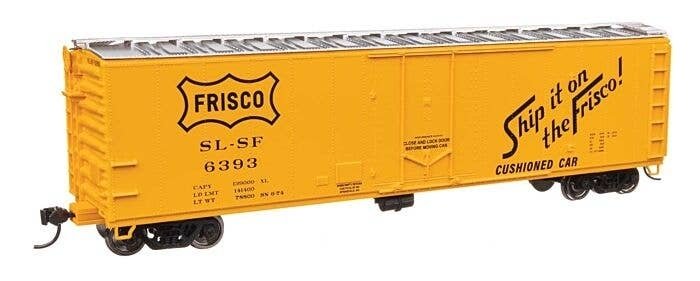 50′ PC&F Insulated Boxcar - Ready to Run -- St. Louis-San Francisco 6393, HO, WalthersMainline 2860
