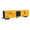 50′ PC&F Insulated Boxcar - Ready to Run -- Chesapeake & Ohio 22743, HO, WalthersMainline 2855