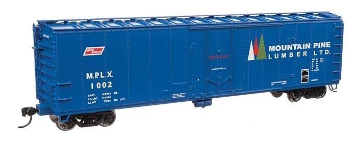 50′ PC&F Insulated Boxcar - Ready to Run -- Mountain Pine Lumber 1002, HO, WalthersMainline 2862