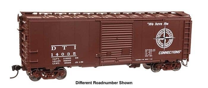 40` ACF Welded Boxcar w/8` Youngstown Door - Ready to Run -- Detroit, Toledo & Ironton 14089, HO, WalthersMainline 45211