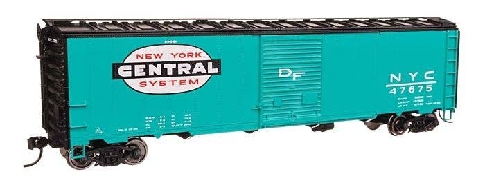 50′ AAR Single Door Boxcar - Ready to Run -- New York Central 47675, HO, WalthersMainline 46520