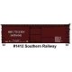 36′ Double-Sheathed Wood Boxcar w/Steel Roof, Ends, Straight Underframe - Ki -- Southern Railway 165, HO, Accurail Inc 1412