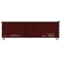 36′ Double-Sheathed Wood Boxcar w/Steel Roof, Ends, Straight Underframe -- Data Only (Mineral Red), HO, Accurail Inc 1498