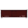 36′ Double-Sheathed Wood Boxcar w/Steel Roof, Ends, Straight Underframe -- Data Only (Mineral Red), HO, Accurail Inc 1498