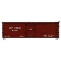 36′ Double-Sheathed Wood Boxcar w/Steel Roof, Wood Ends, Fishbelly - Kit -- Ann Arbor 6285 (Boxcar R, HO, Accurail Inc 1710