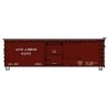 36′ Double-Sheathed Wood Boxcar w/Steel Roof, Wood Ends, Fishbelly - Kit -- Ann Arbor 6285 (Boxcar R, HO, Accurail Inc 1710